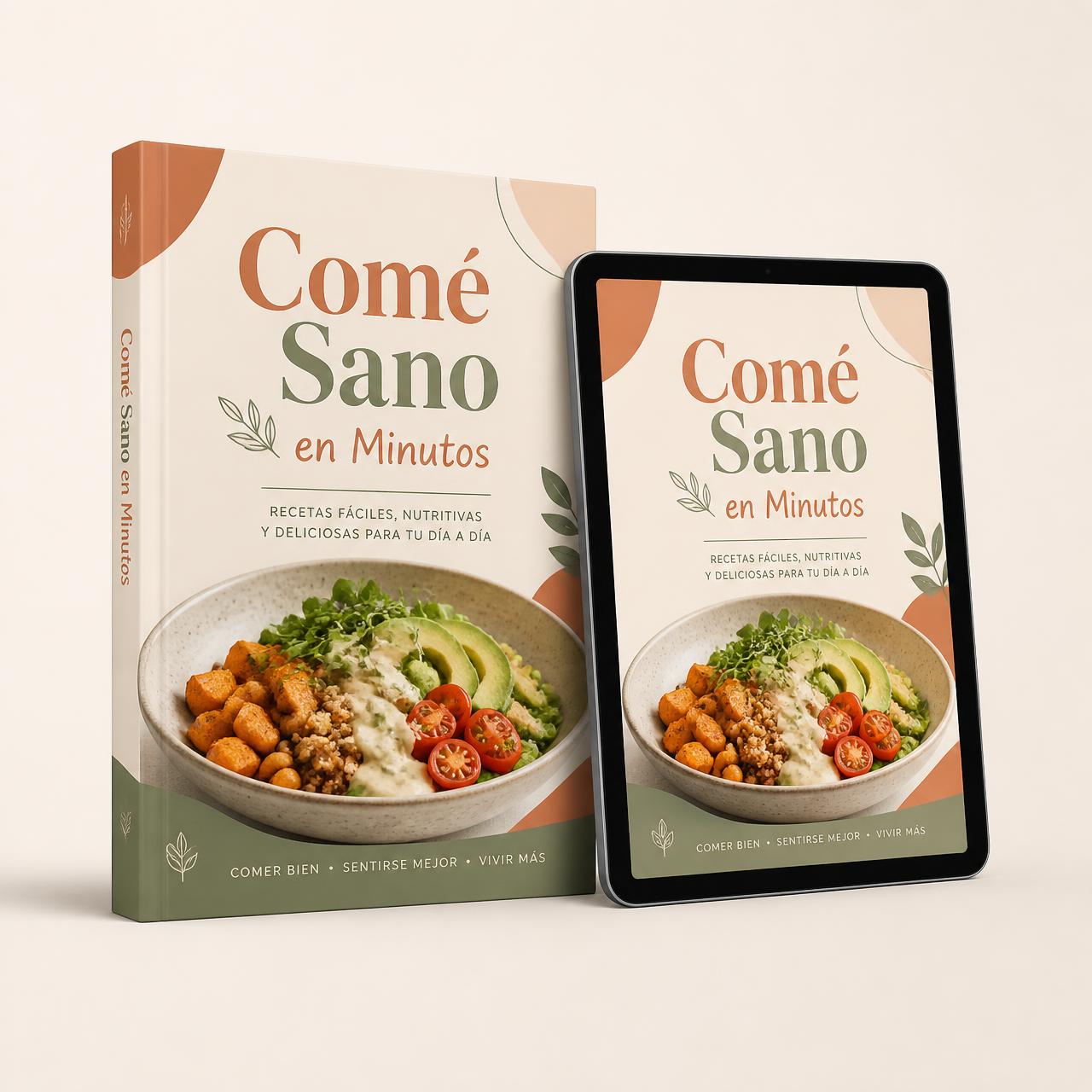 Ebook Comé Sano en Minutos